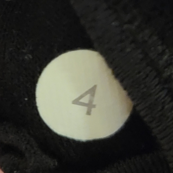 Lululemon Throwback Flashback Pullover W3FZ6S Hoodie Sweatshirt Black Size 4 - Picture 6 of 8